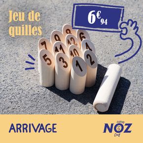 Promos de Bazar et Déstockage à Saint-Benoît (Vienne) | ARRIVAGE sur Noz | 29/04/2024 - 04/05/2024