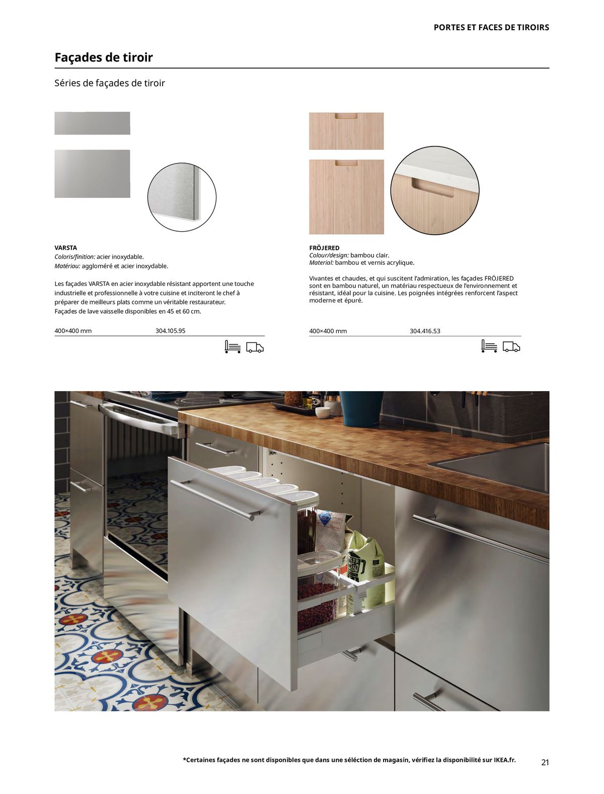 Catalogue IKEA CUISINES, page 00021