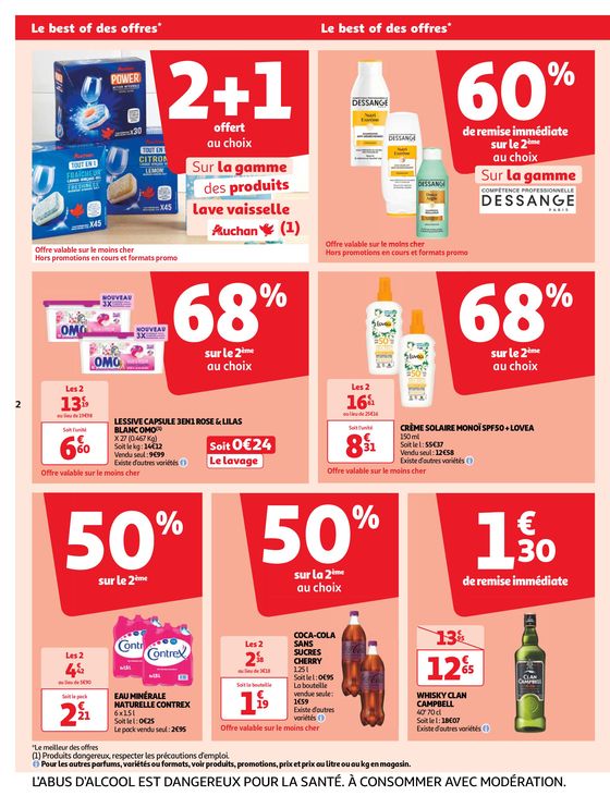 Catalogue Auchan Supermarché à Chelles (Seine et Marne) | Nos surgelés ont tout bon ! | 14/05/2024 - 21/05/2024