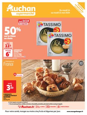Catalogue Auchan Supermarché à Sceaux (Hauts de Seine) | Nos surgelés ont tout bon ! | 14/05/2024 - 21/05/2024