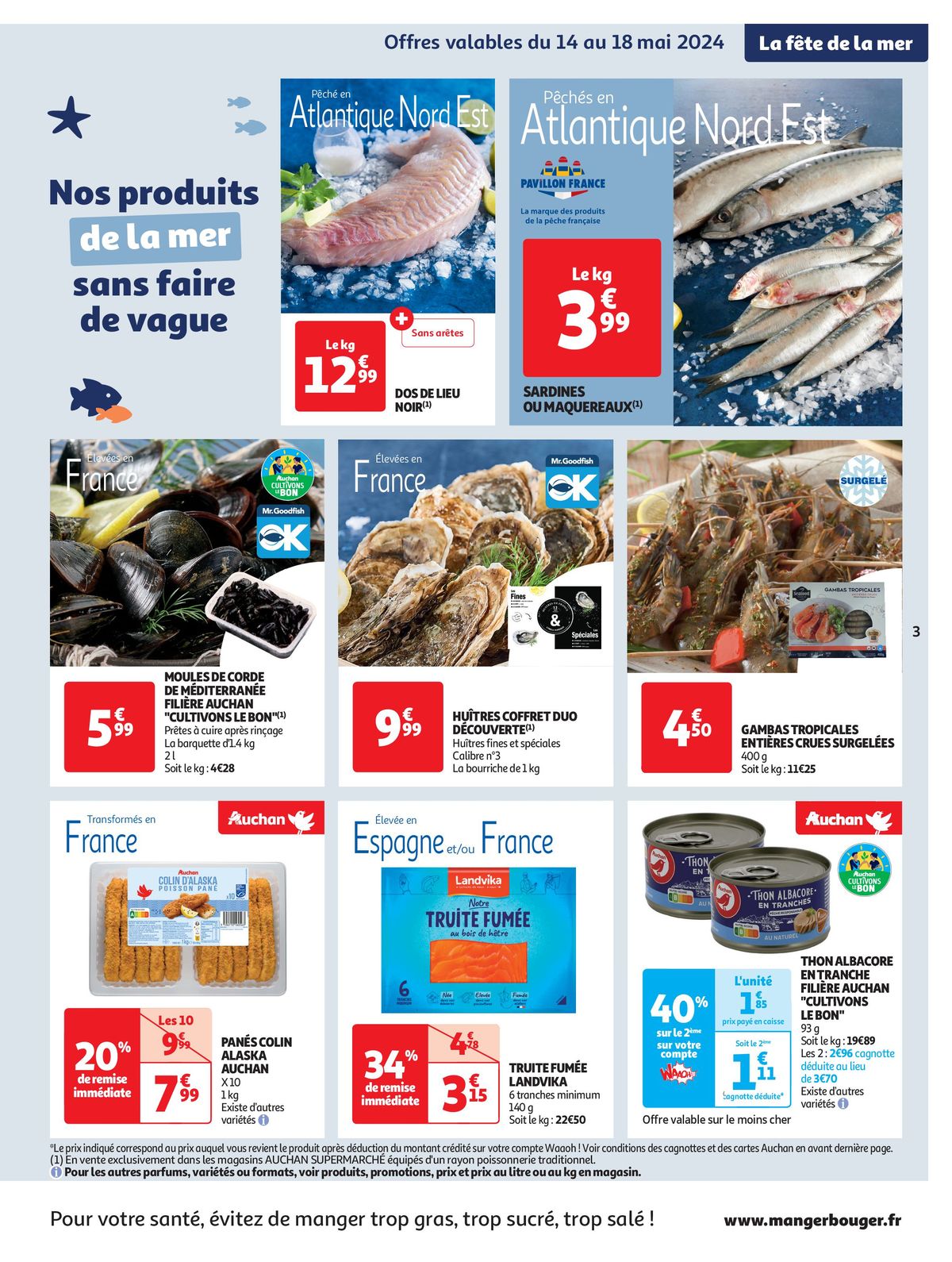 Catalogue On met le turbot sur les produits de la mer, page 00003
