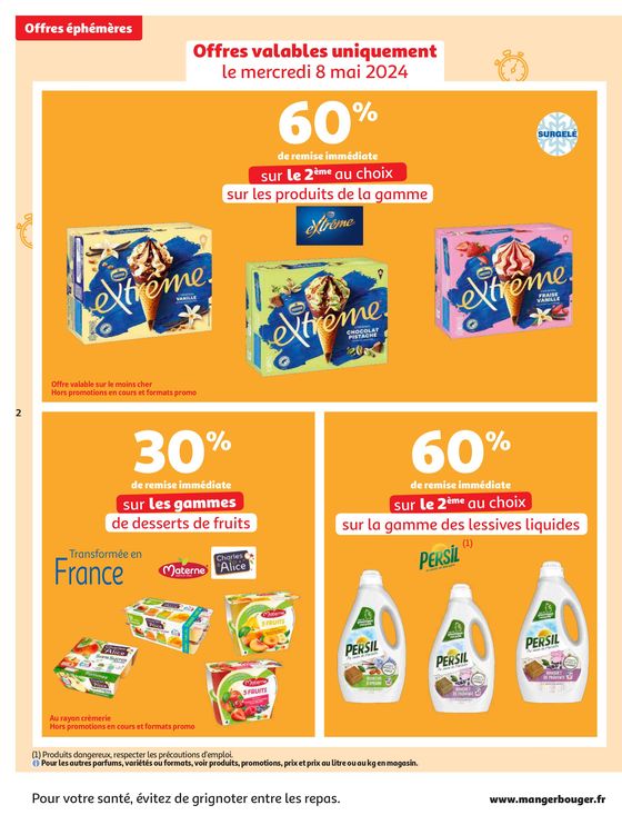 Catalogue Auchan Supermarché à Chelles (Seine et Marne) | Des offres qui en font toujours plus ! | 07/05/2024 - 13/05/2024