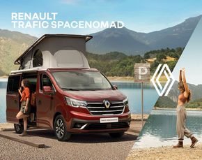 Promos de Auto et Moto à Pont-de-Salars | RENAULT TRAFIC SPACENOMAD sur Renault | 29/04/2024 - 31/10/2024