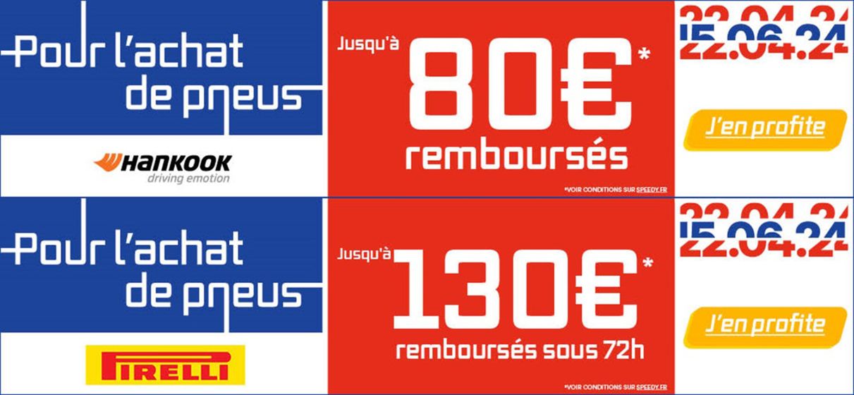 Catalogue Speedy à Rouen | Pour l'achat de pneus | 29/04/2024 - 12/05/2024