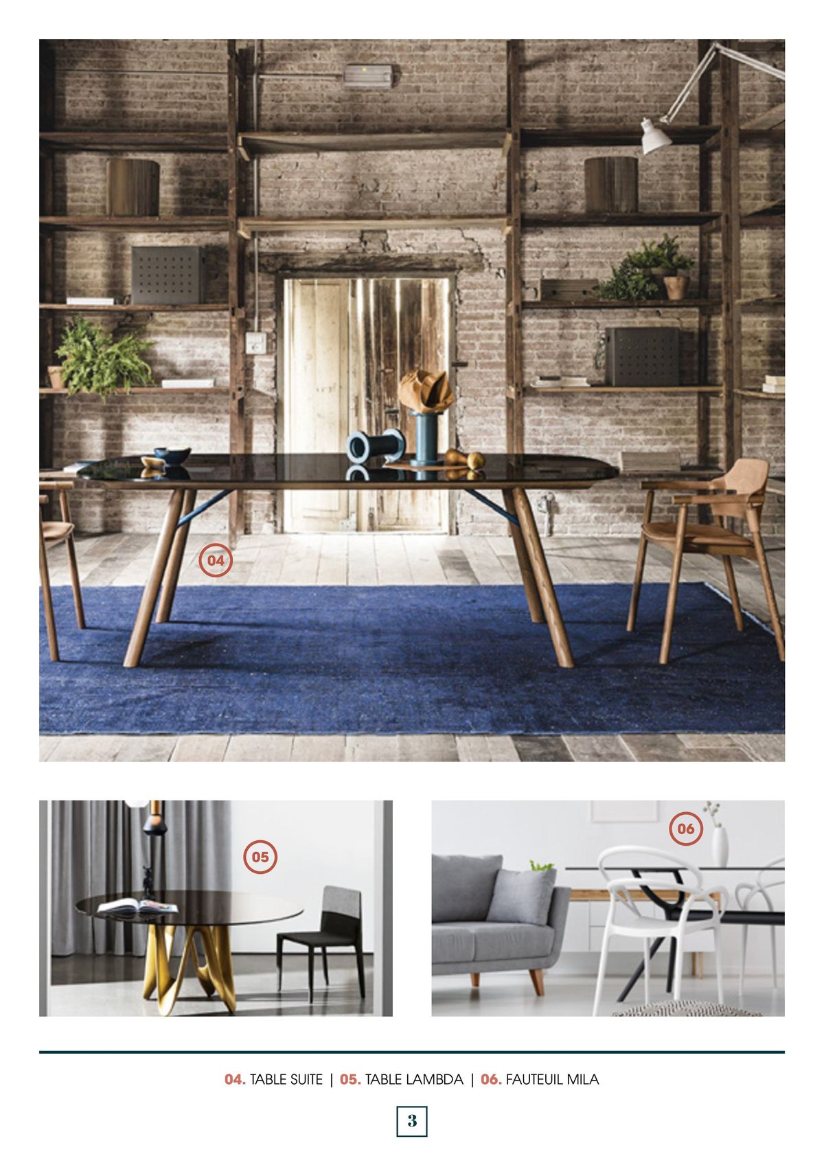 Catalogue Apportez une touche résolument moderne à votre intérieur avec le mobilier design, page 00003