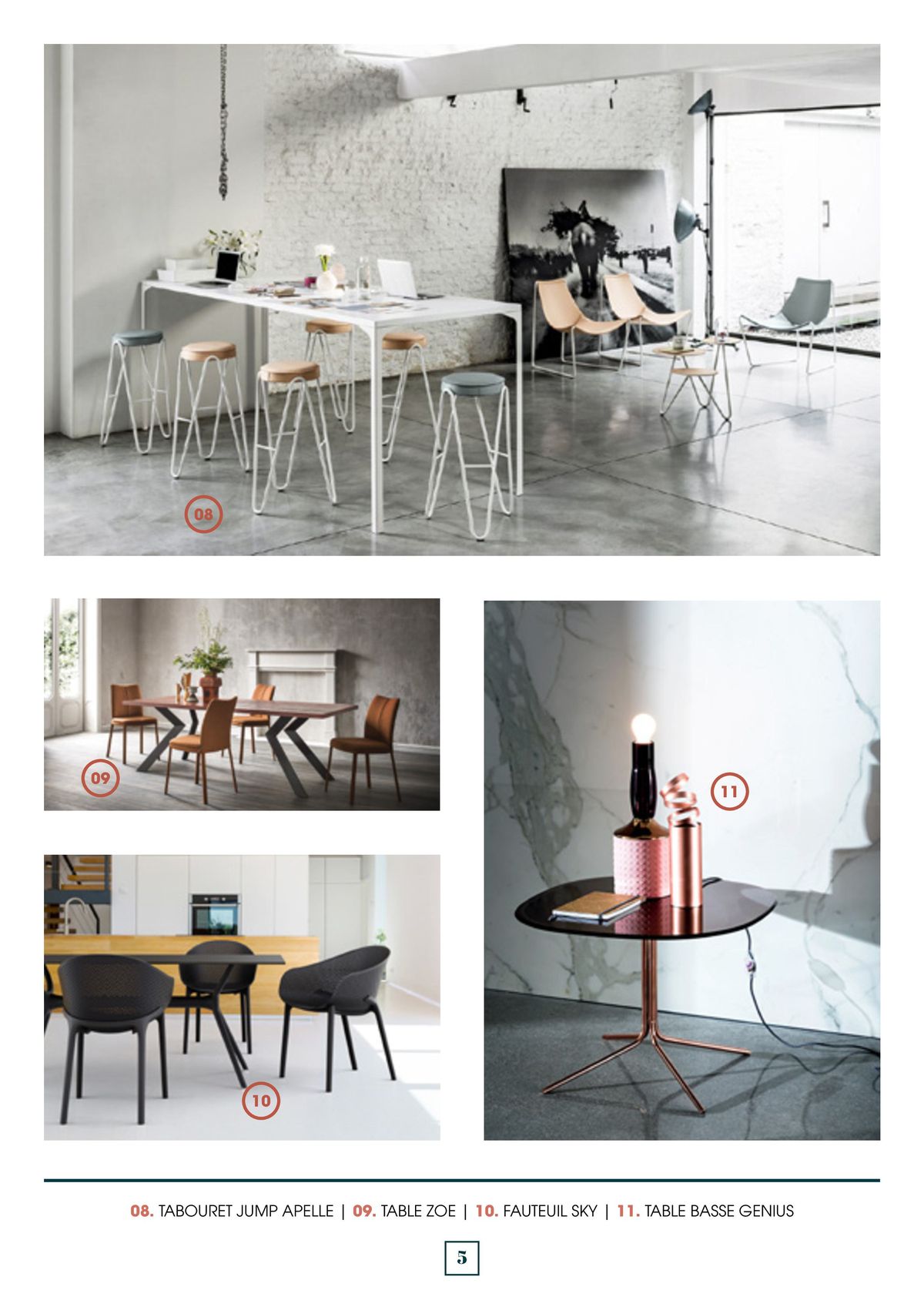 Catalogue Apportez une touche résolument moderne à votre intérieur avec le mobilier design, page 00005