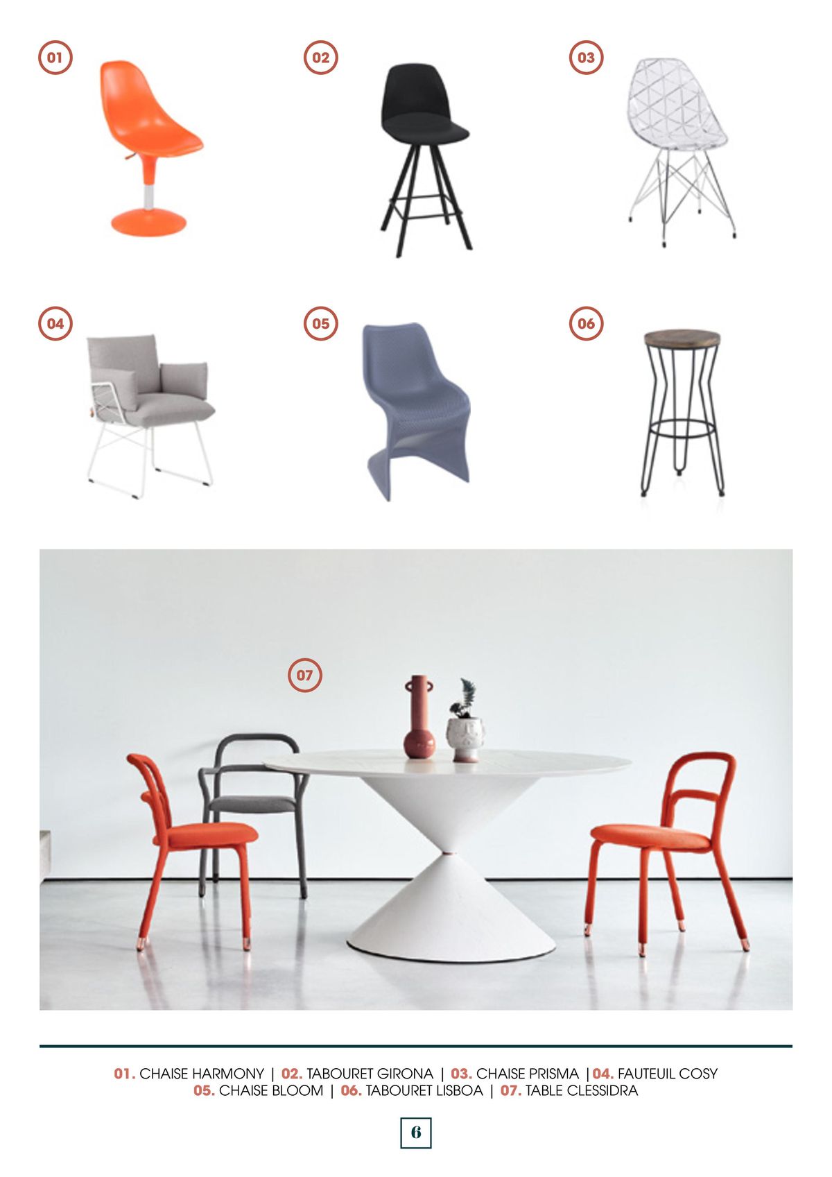 Catalogue Apportez une touche résolument moderne à votre intérieur avec le mobilier design, page 00006