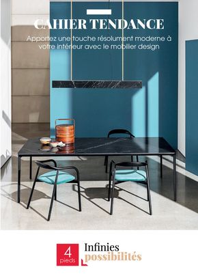 Catalogue 4 Pieds à Argenteuil | Apportez une touche résolument moderne à votre intérieur avec le mobilier design | 29/04/2024 - 31/08/2024