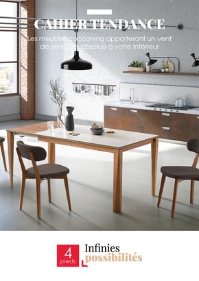 Catalogue 4 Pieds à Saran | Les meubles cocooning apporteront un vent de zénitude absolue à votre intérieur | 29/04/2024 - 31/08/2024