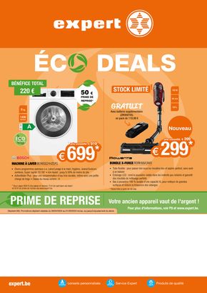 Promos de Multimédia et Electroménager à Pineuilh | Eco Deals sur Expert | 29/04/2024 - 31/05/2024