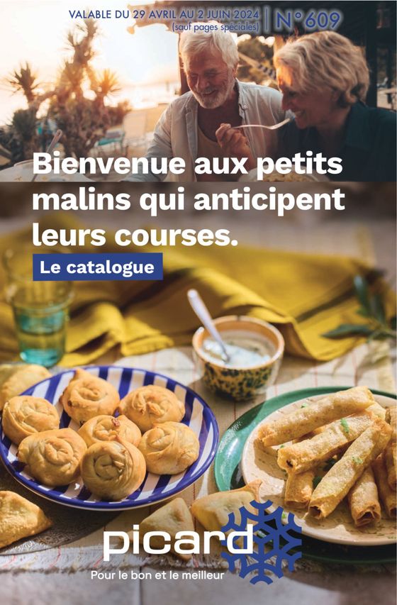 Catalogue Picard à Paris | Bienvenue aux petits malins qui anticipent leurs courses | 30/04/2024 - 02/06/2024