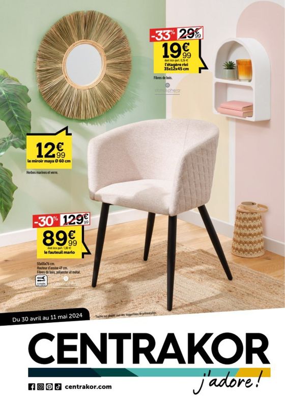 Catalogue Centrakor | Catalogue Centrakor | 30/04/2024 - 11/05/2024