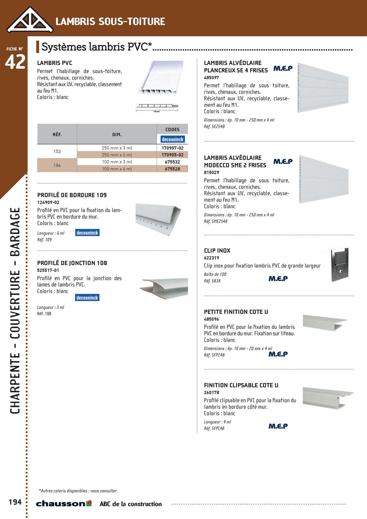 Catalogue ABC de la construction, page 00196