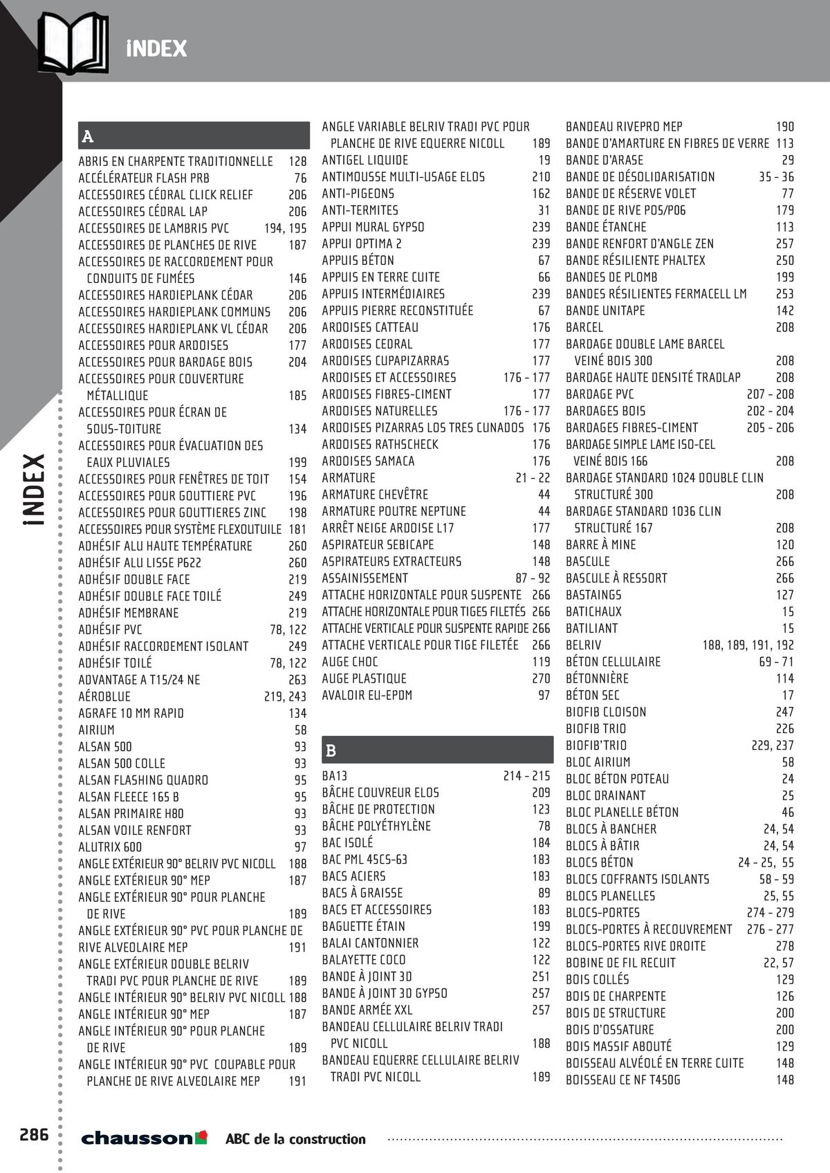 Catalogue ABC de la construction, page 00288