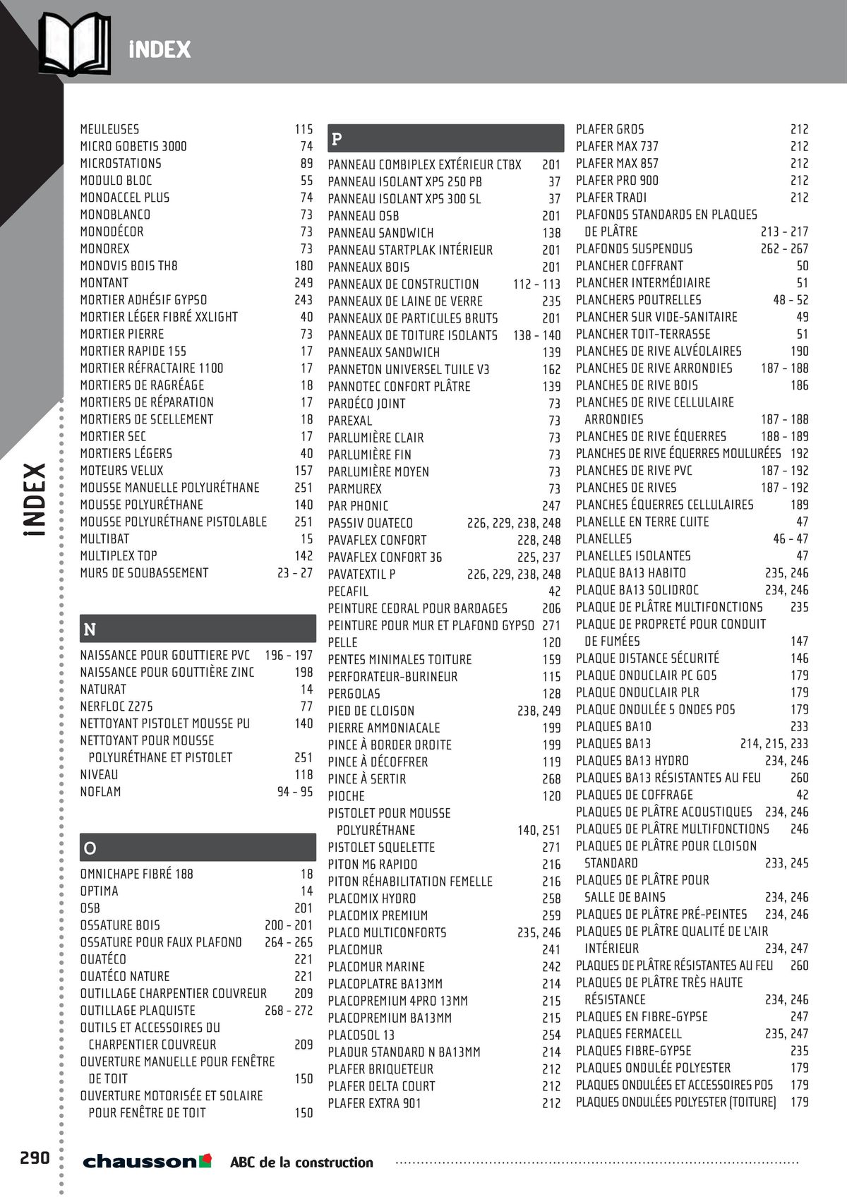 Catalogue ABC de la construction, page 00292