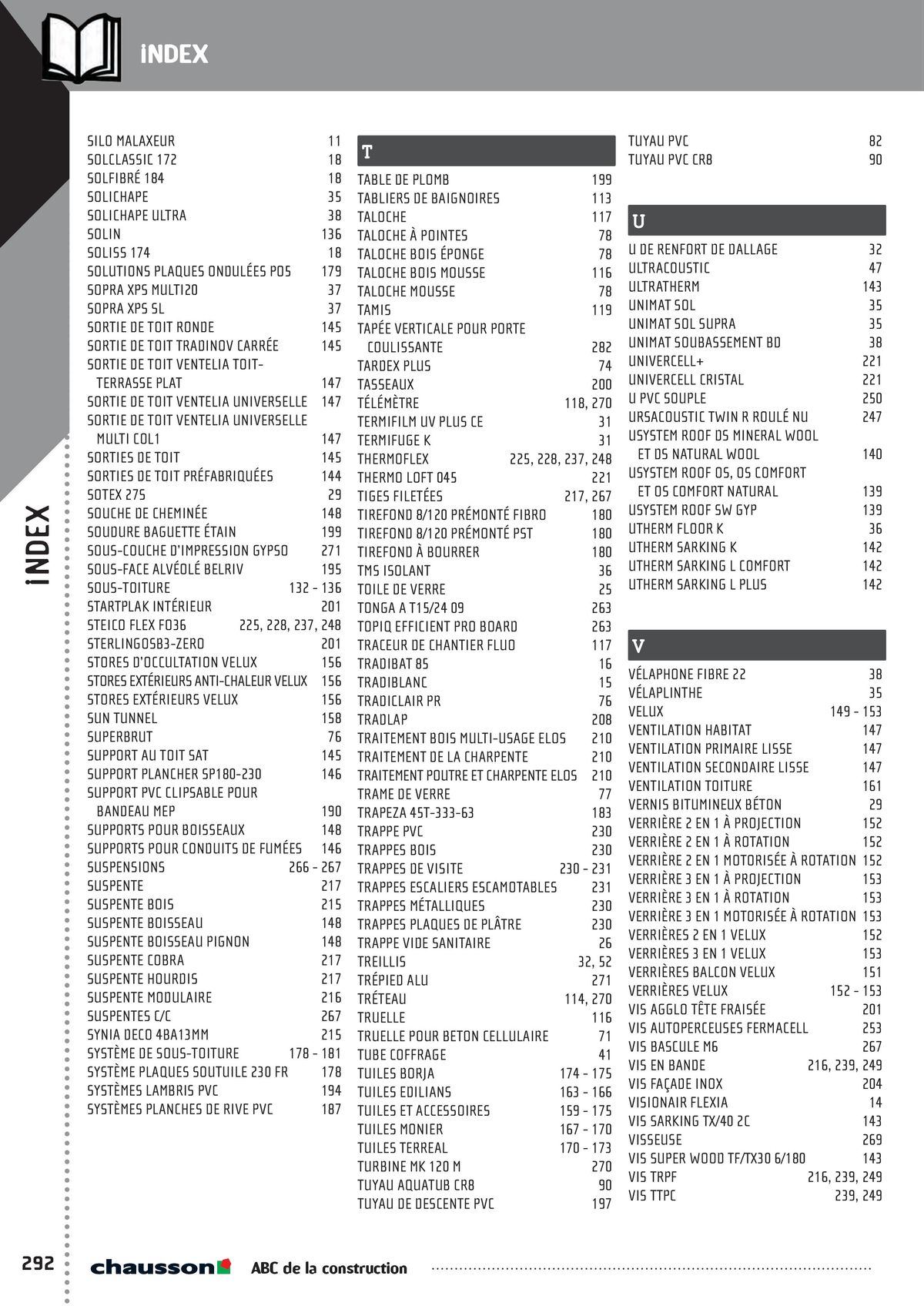 Catalogue ABC de la construction, page 00294