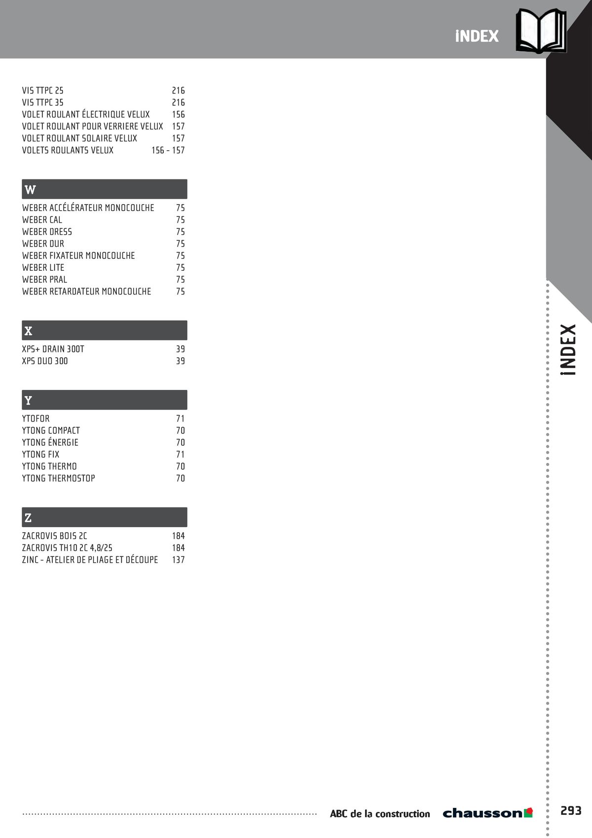 Catalogue ABC de la construction, page 00295