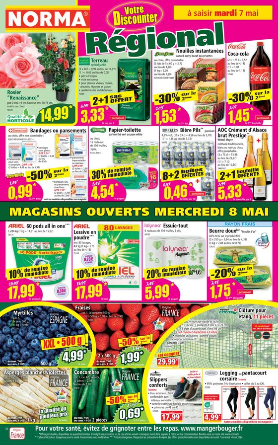 Catalogue Norma à Lunéville | Votre discounter Régional  | 07/05/2024 - 13/05/2024
