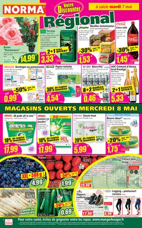 Promos de Discount Alimentaire à Is-sur-Tille | Votre discounter Régional  sur Norma | 07/05/2024 - 13/05/2024