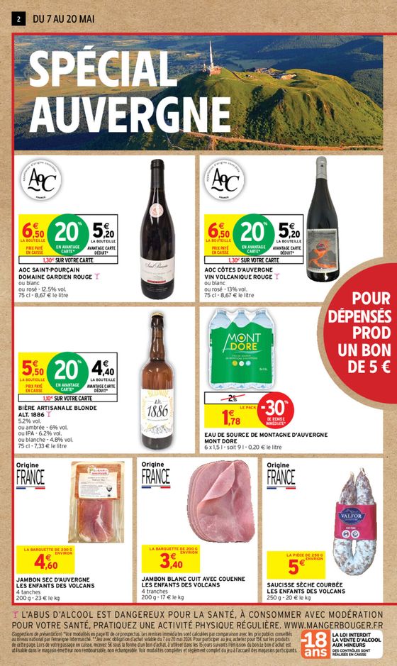 Catalogue Intermarché à Cognac | SPECIALITES DE NOS REGINS | 07/05/2024 - 20/05/2024