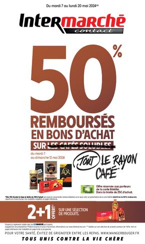 Catalogue Intermarché à Le Val-d'Ajol | 50% REMBOURSÉS EN BONS D'ACHAT | 07/05/2024 - 20/05/2024