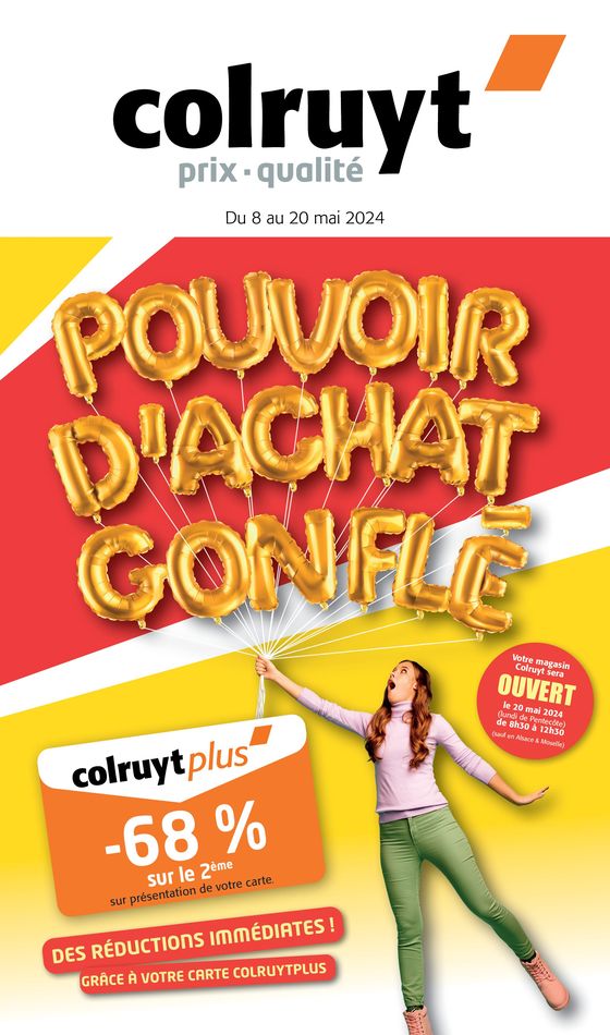 Catalogue Colruyt à Saint-Étienne | Pouvoir d’achat gonflé | 13/05/2024 - 20/05/2024