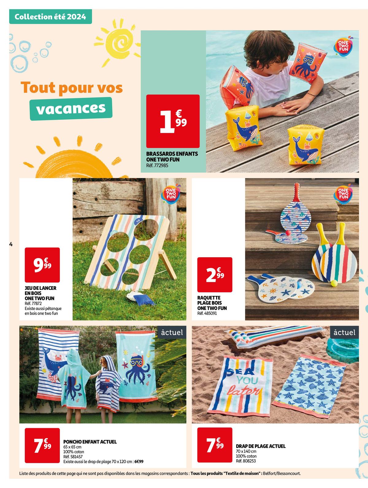 Catalogue Nos exclusivités Summer pour s'amuser tout l'été, page 00004