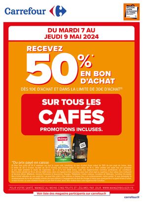 Catalogue Carrefour à Clermont-Ferrand | Opération bon d'achat Mai | 07/05/2024 - 09/05/2024