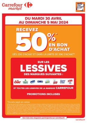 Catalogue Carrefour Express à Auch | Opération bon d'achat | 02/05/2024 - 05/05/2024