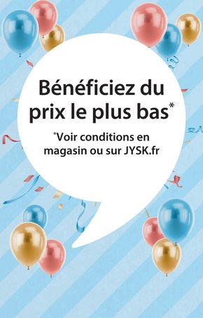 Promos de Meubles et Décoration à Pacy-sur-Eure | Offres exceptionnelles sur JYSK | 02/05/2024 - 20/05/2024
