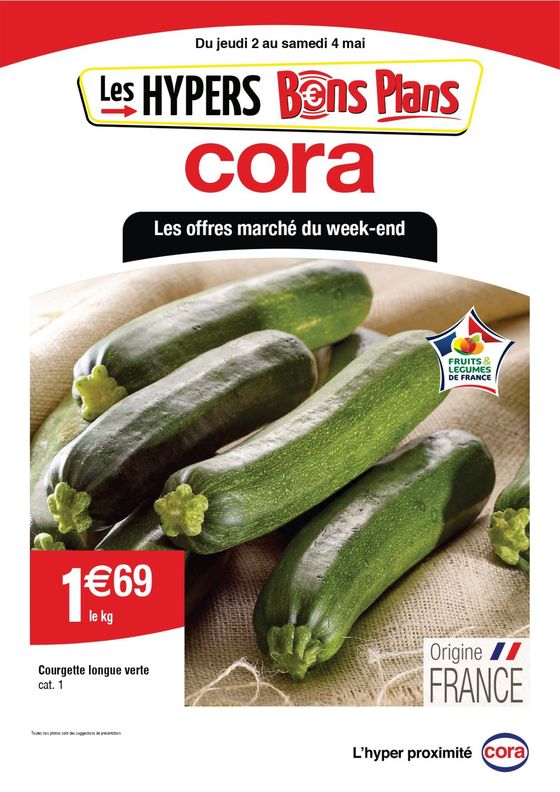 Catalogue Cora à Longeville-lès-Saint-Avold | Les offres marché du week-end | 02/05/2024 - 04/05/2024