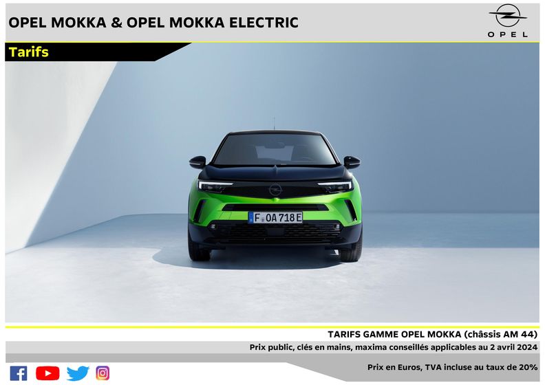 Catalogue Opel à Saint-Maur (Indre) | Opel Nouveau Mokka | 02/05/2024 - 02/05/2025