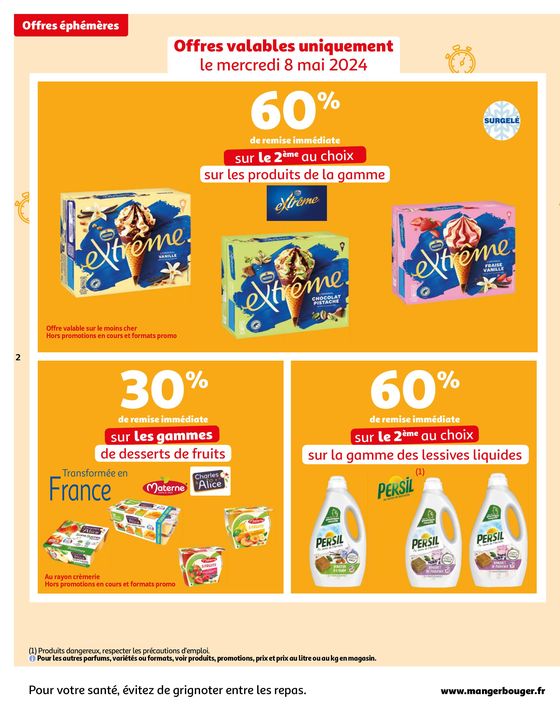 Catalogue Auchan Hypermarché à Laxou | Des offres qui en font toujours plus ! | 07/05/2024 - 13/05/2024