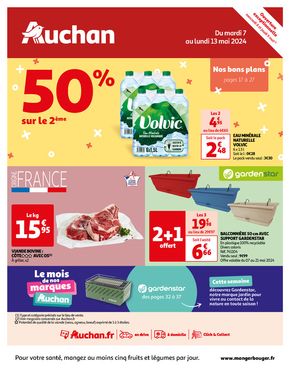 Catalogue Auchan Hypermarché à Rosny-sous-Bois | Des offres qui en font toujours plus ! | 07/05/2024 - 13/05/2024