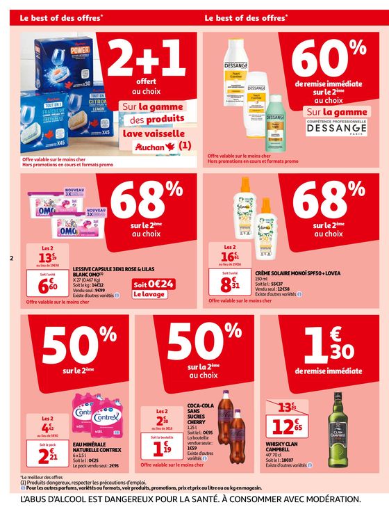 Catalogue Auchan Hypermarché à La Charité-sur-Loire | Nos surgelés ont tout bon ! | 14/05/2024 - 21/05/2024