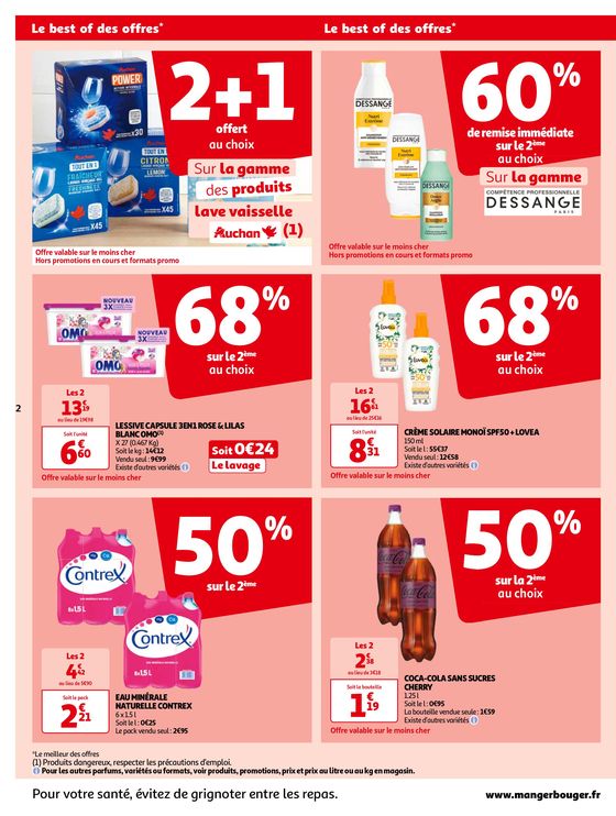 Catalogue Auchan Hypermarché à Aubagne | Nos surgelés ont tout bon ! | 14/05/2024 - 21/05/2024