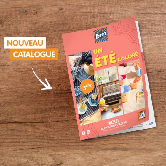 Catalogue B&M à Saint-Étienne | Découvrez notre nouveau catalogue "Un été coloré" | 02/05/2024 - 28/05/2024