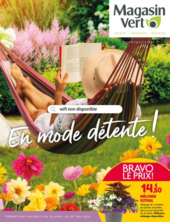 Catalogue Point Vert à Mende | En mode détente ! | 02/05/2024 - 31/05/2024