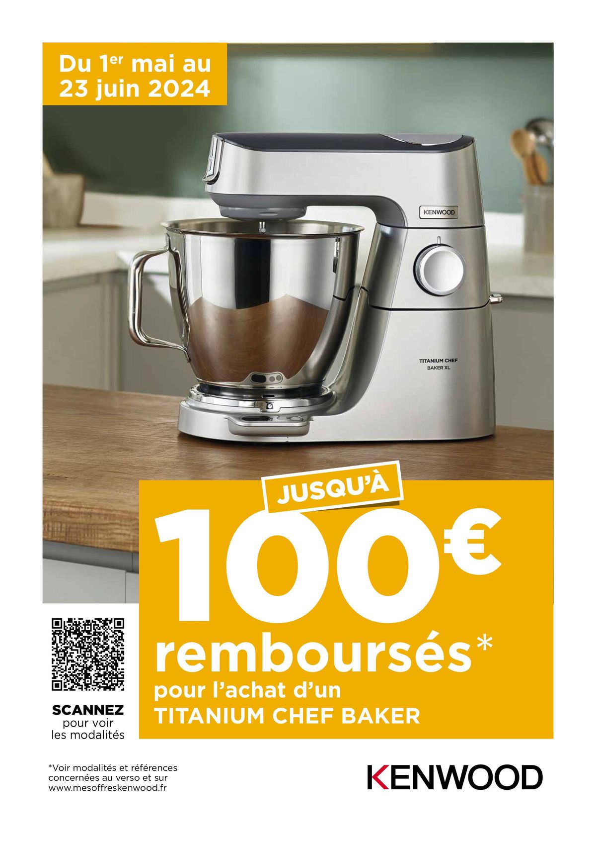 Catalogue  OFFRE KENWOOD: 100€ REMBOURSÉS!, page 00001