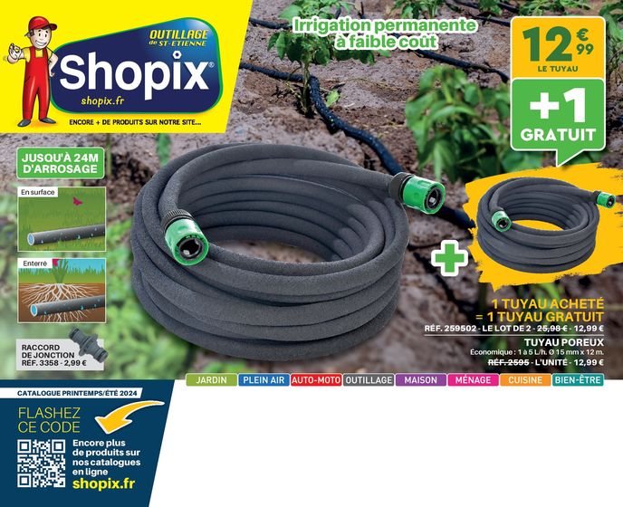Catalogue Shopix à Beaucouzé | Catalogue Shopix | 07/05/2024 - 31/08/2024