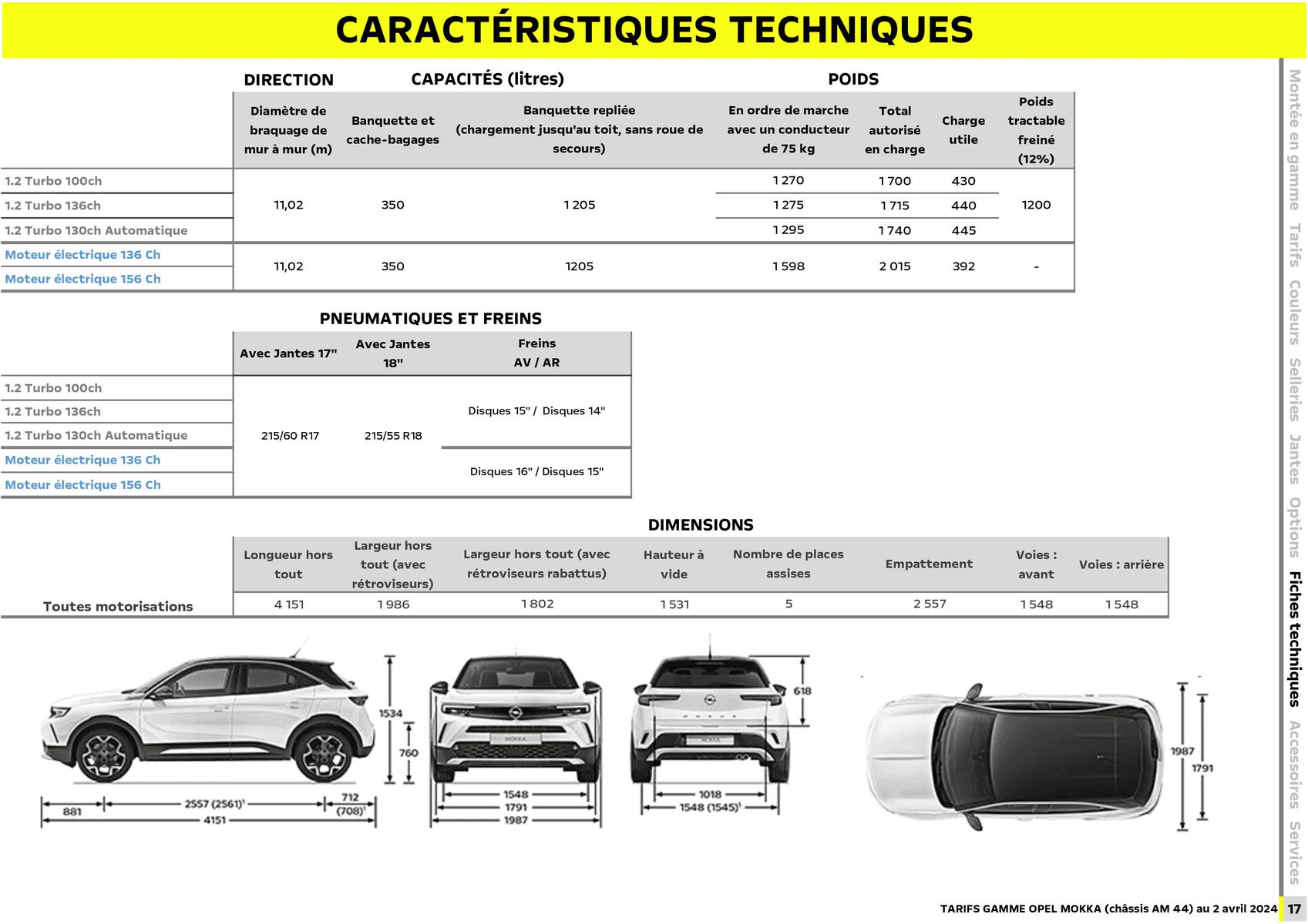 Catalogue Opel Nouveau Mokka, page 00018