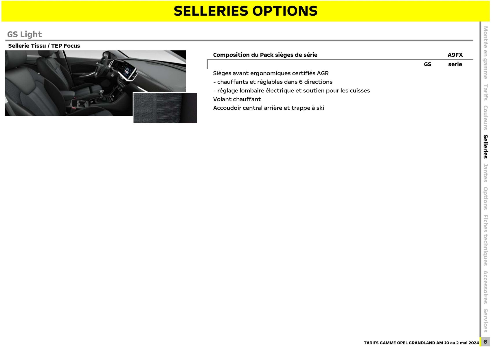 Catalogue Opel Nouveau Grandland, page 00007