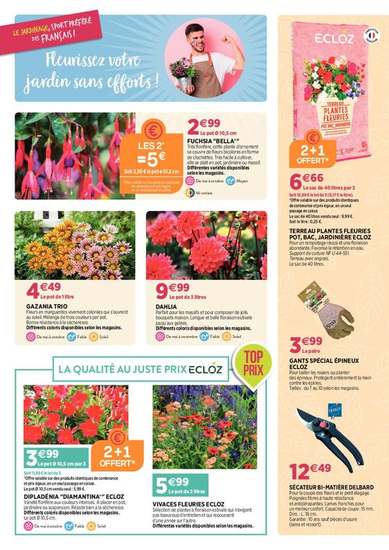 Catalogue Delbard à Vals-près-le-Puy | Le jardinage, sport préféré des Français ! | 03/05/2024 - 12/05/2024