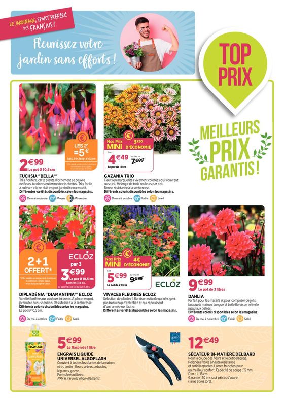 Catalogue Delbard à Évreux | Le jardinage, sport préféré des Français ! | 03/05/2024 - 12/05/2024
