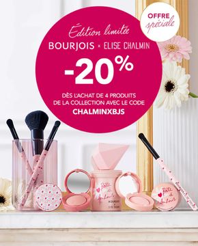 Promos de Beauté à Chilly-Mazarin | OFFRE SPÉCIALE ! sur Bourjois | 03/05/2024 - 17/05/2024