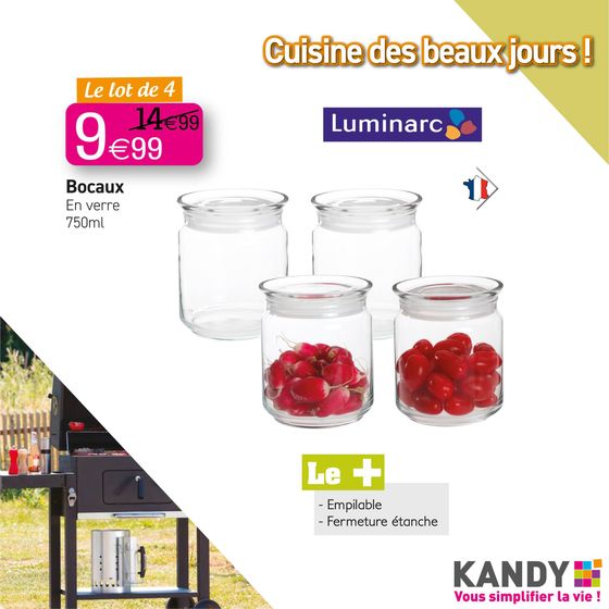 Catalogue KANDY à Bapaume | CUISINE DES BEAUX JOURS ! | 03/05/2024 - 09/05/2024