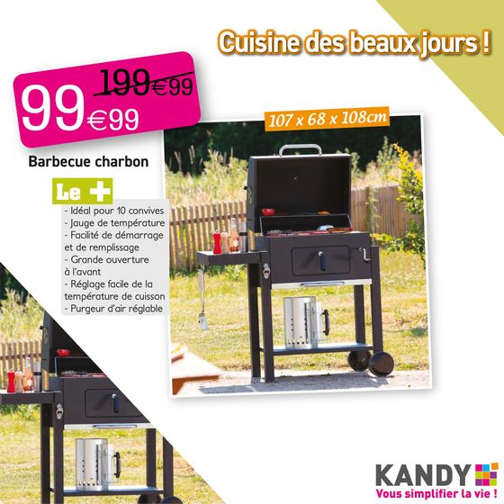 Catalogue KANDY à Flixecourt | CUISINE DES BEAUX JOURS ! | 03/05/2024 - 09/05/2024