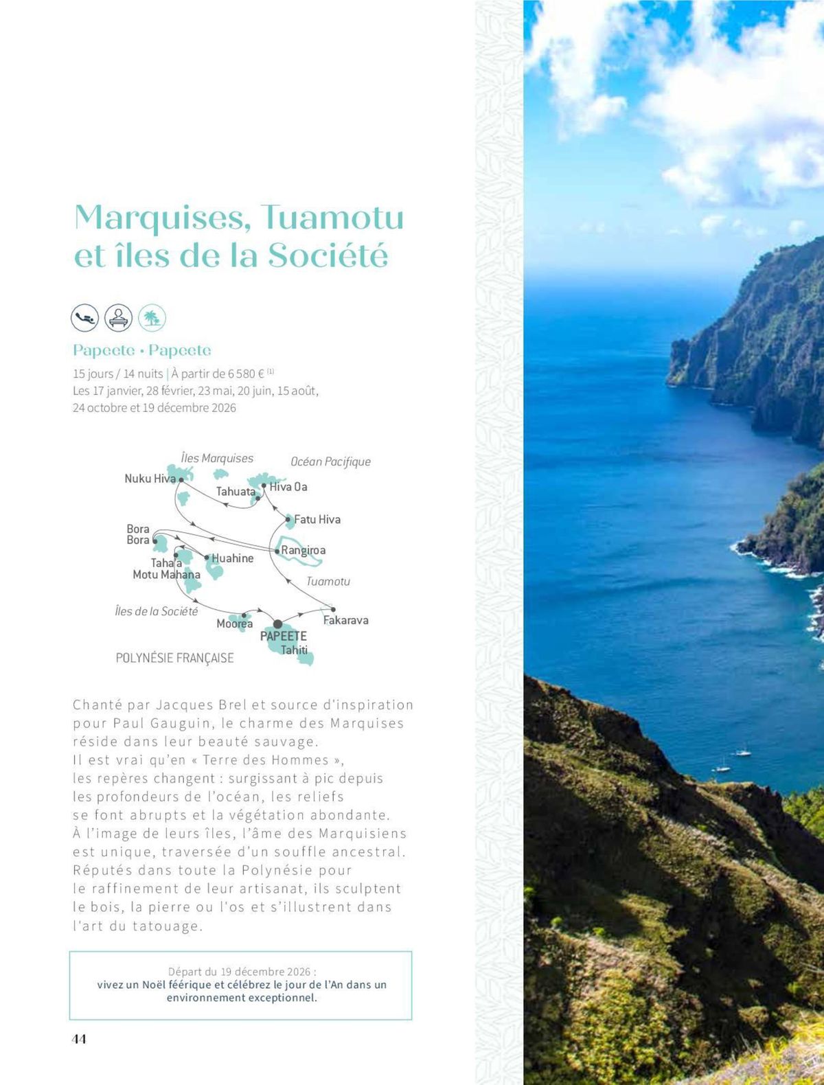 Catalogue Paul Gauguin Croisières 2026, page 00038