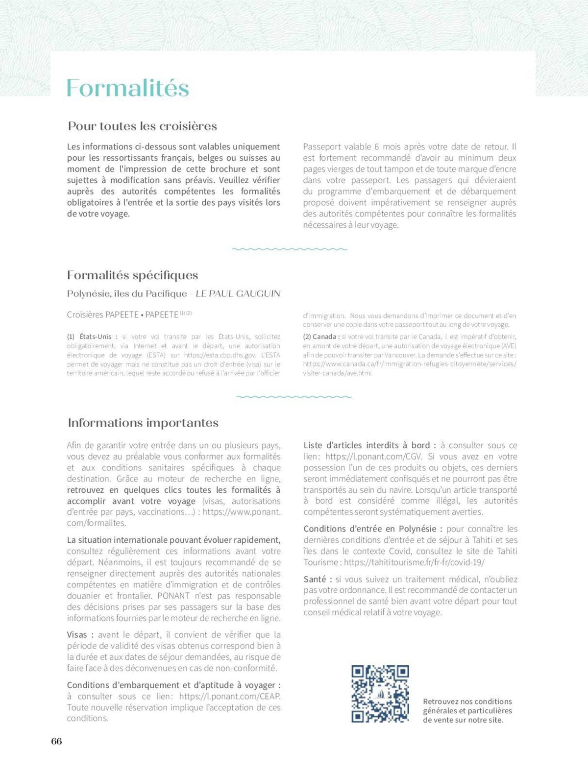 Catalogue Paul Gauguin Croisières 2026, page 00062