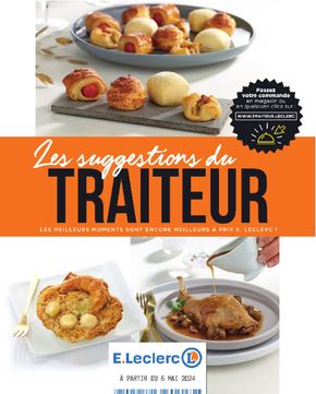 Catalogue E.Leclerc à Tours | CARTE TRAITEUR PERMANENTE - MIXTE | 06/05/2024 - 31/12/2024